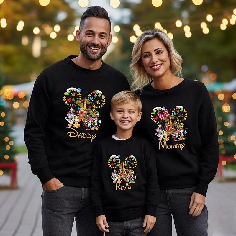 Custom Christmas Matching Family Sweatshirts to Create a Truly Special Xmas Gift