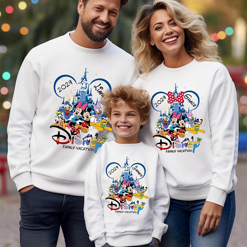 Custom Christmas Matching Family Sweatshirts to Create a Truly Special Xmas Gift