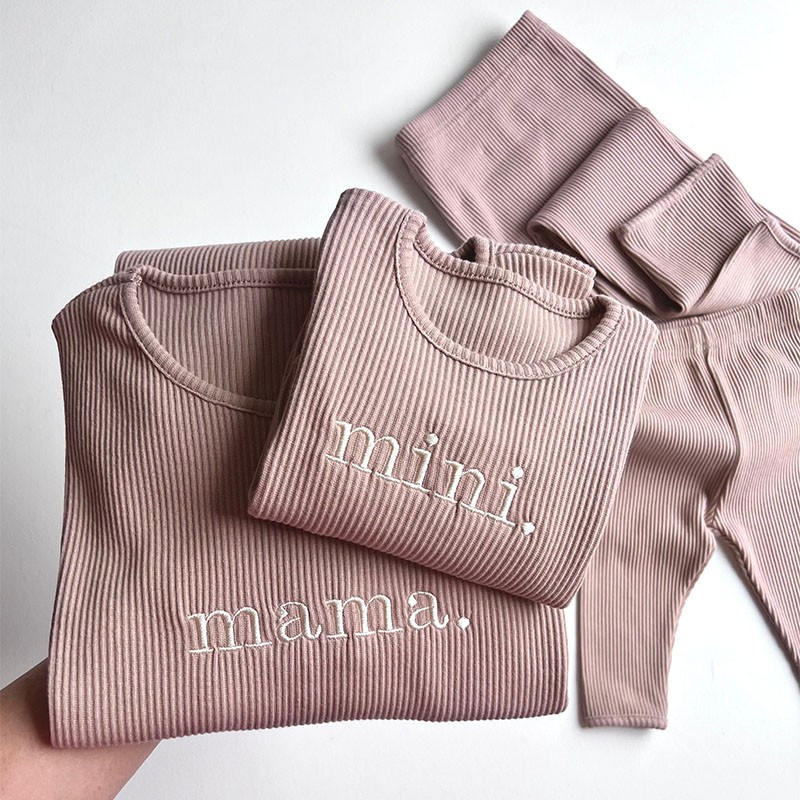 Personalised Embroidered Baby Pajamas - Newborn Essentials Christmas Gifts for Kids
