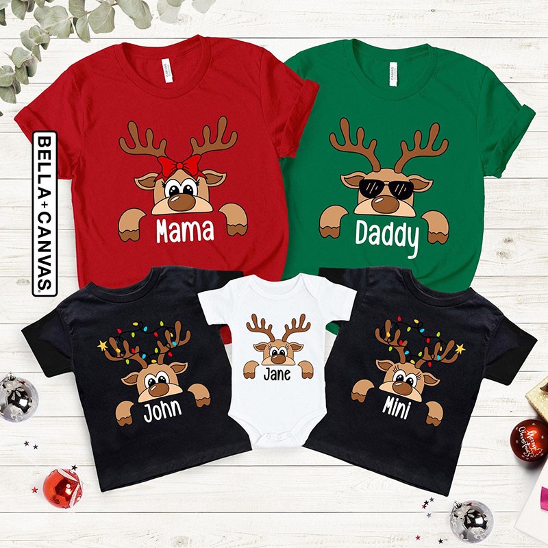  Personalised Family Bear Matching Shirt Baby Shower Shirts for New Mom and Dad