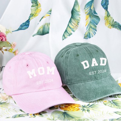 Custom Embroidered Hat Personalised Matching Vintage Baseball Hat