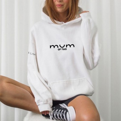 Personalised Mum Sweatshirt Hoodie New Mum Outfit Happy Mother's Day Gifts
