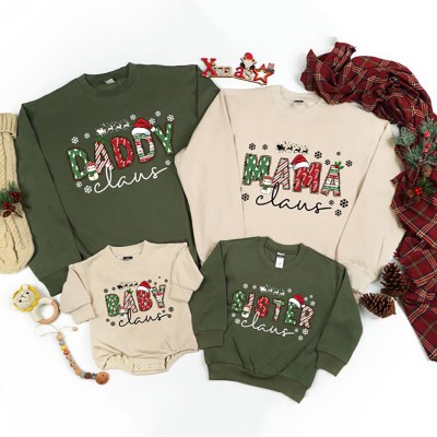 Custom Christmas Matching Family Sweatshirts to Create a Truly Special Xmas Gift