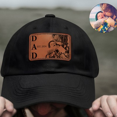 Personalised Dad Est Hat Fathers Day Gift Dad Est Mesh Hat