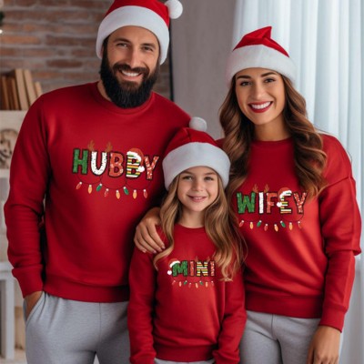 Custom Christmas Matching Family Sweatshirts to Create a Truly Special Xmas Gift