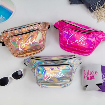 Personalised Beach Wedding Fanny Pack Hen Party Fanny Pack