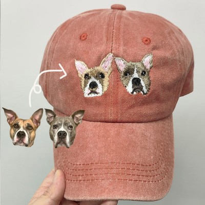 Personalised Hat With Your Dog Photo and Name