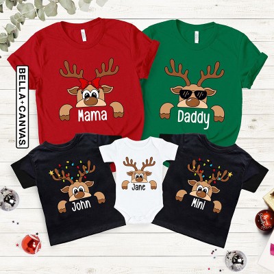  Personalised Family Bear Matching Shirt Baby Shower Shirts for New Mom and Dad