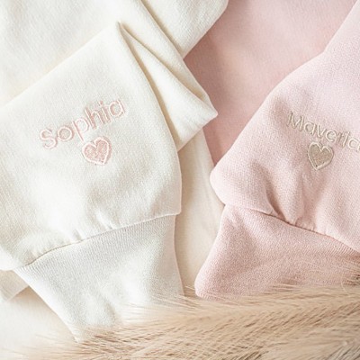 Embroidered Mom mama Grandmother Hoodie with Kids Names 
