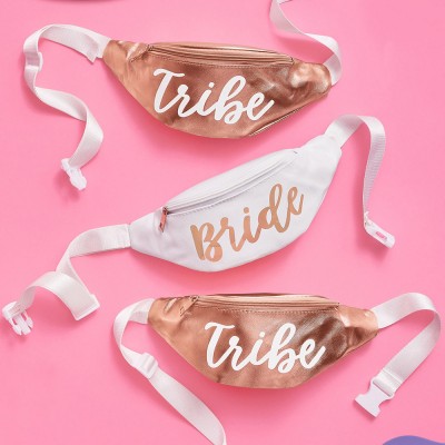 Personalised Bachelorette Party Bride Tribe Fanny Packs Bridal Shower Decorations