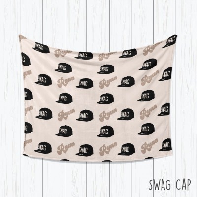 Personalised Knitted Baby Blanket with Name