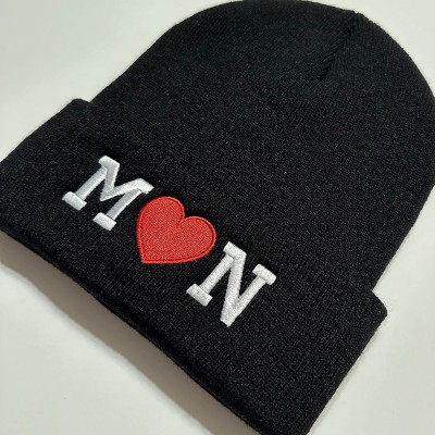 Custom Embroidered Initials Personalised Gift for Couples Valentine's Day