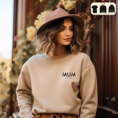Personalised Mother's Day Hoodie the Best Gift for Mum
