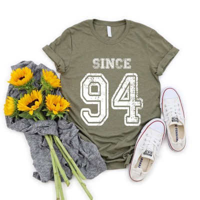 Personalised Together Since Shirts  Anniversary Gift Valentines Day Tees