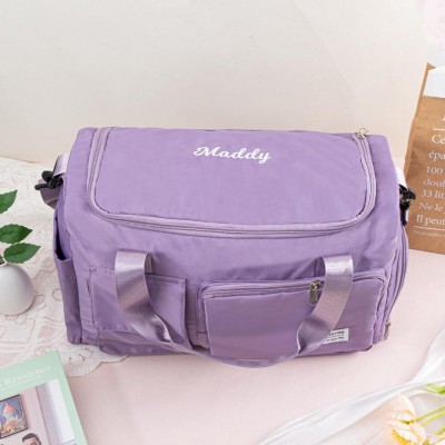 Personalised Travel Bags with Name Embroidered Duffel Bag Weekender Bags
