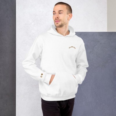 Personalised Embroidery Roman Numeral Hoodie Anniversary Valentines Day Gift